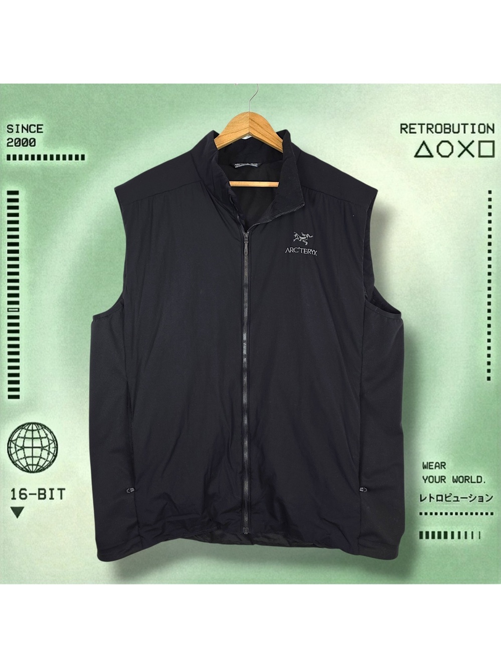 Arc'teryx Atom LT Vest Jacket Black Size 2XL
